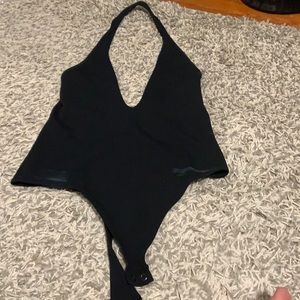 Halter top bodysuit